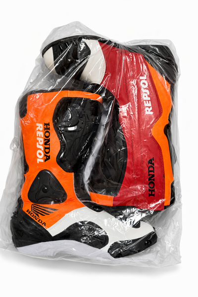 Motorcycle Racing Boots & Gloves Set – Track Ready Gear