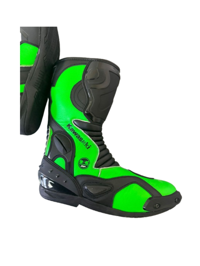 Kawasaki Motorcycle Racing Leather Full Set Gear Kit XL