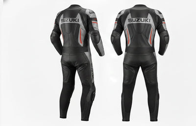 Custom 1-Piece Motorcycle Racing Leather Suit Pro Kit