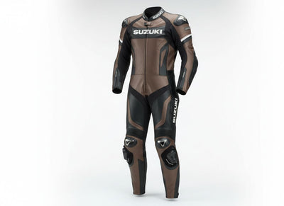 Premium 1-Piece Leather Motorcycle Racing Suit
