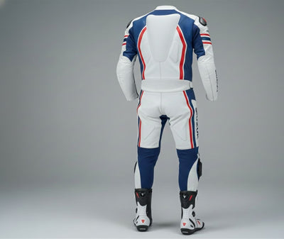 Custom 1-Piece Leather Motorcycle Racing Suit