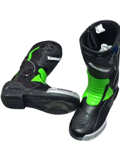 Custom Kawasaki Ninja Edition Leather Racing Gloves – Pro Track Series