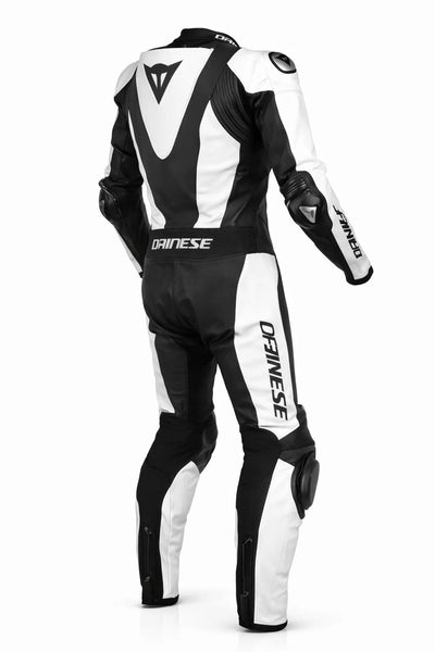 Pro-Circuit 2-Piece Leather Racing Suit – Black & White Edition
